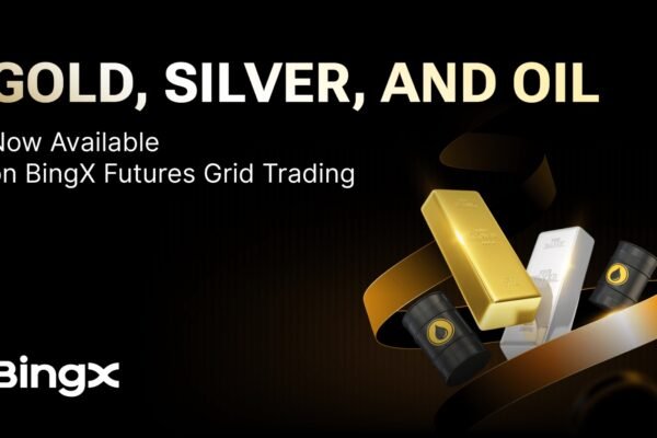 BingX Futures Grid Expands to Gold, Silver, and Oil,Bringing Automated Precision to Macro Trading