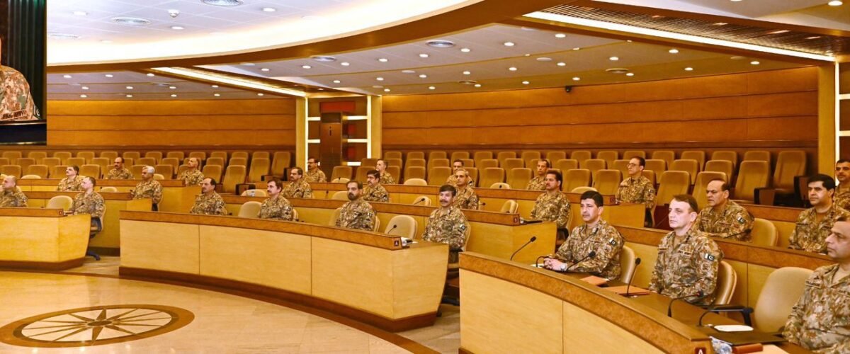 Field Marshal Syed Asim Munir, NI (M), HJ, COAS & CDF, presided over the 274th Corps Commanders’ Conference (CCC) at General Headquarters (GHQ), Rawalpindi.