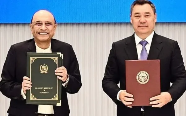 Pakistan, Kyrgyzstan Agree to Boost Ties in Security, Trade, Energy (Image 1)