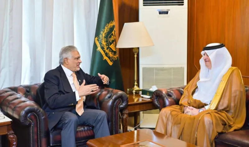 Saudi Ambassador Nawaf Al-Malkiy Holds Strategic Meeting With Ishaq Dar