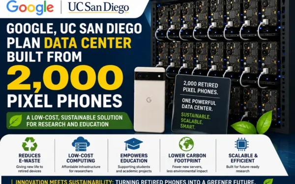 Google and UC San Diego Repurpose Old Smartphones for Computing