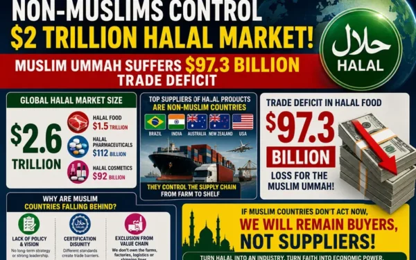 Non-Muslim Nations Lead Global Halal Market Amid Trade Deficit Crisis