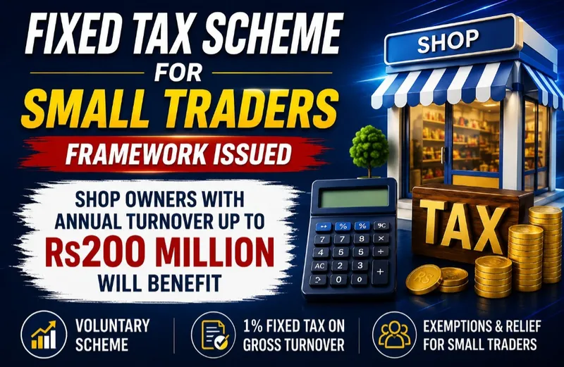 FBR Unveils Fixed Tax Scheme for Small Traders Nationwide