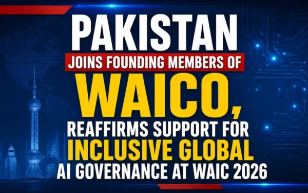 Pakistan Joins Founding Members of WAICO at Shanghai AI Conference
