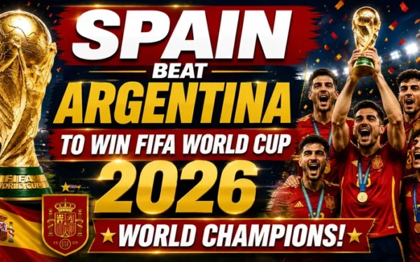 Spain Defeat Argentina to Claim FIFA World Cup 2026 Title