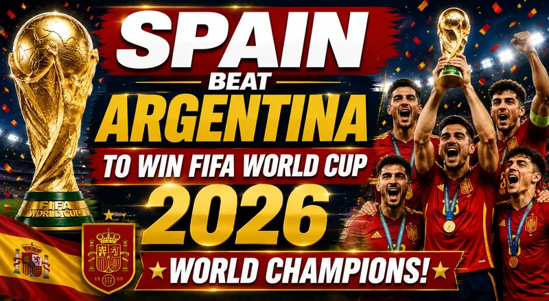 Spain Defeat Argentina to Claim FIFA World Cup 2026 Title