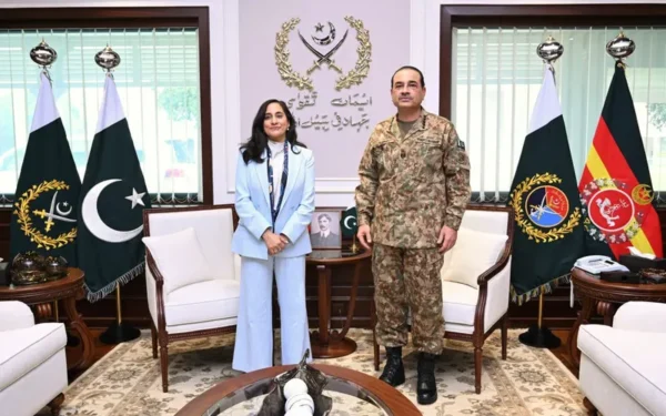 Canadian Foreign Minister Anita Anand Meets Army Chief Syed Asim Munir