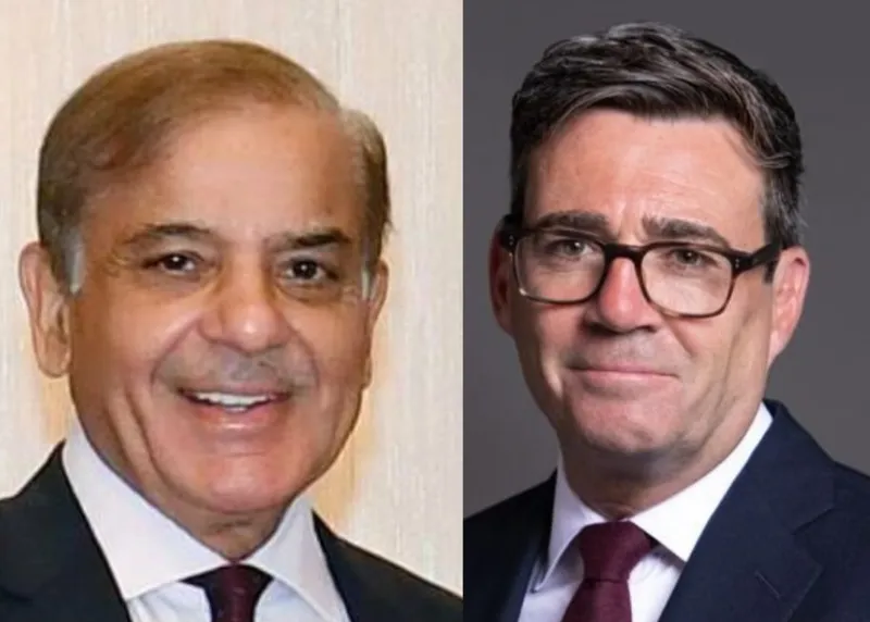 PM Shehbaz Sharif Congratulates Andy Burnham on Becoming UK Prime Minister