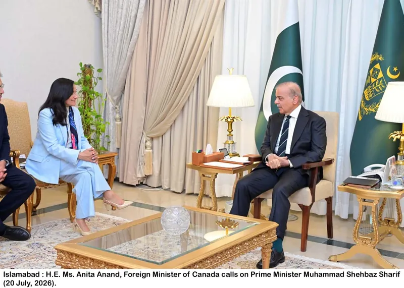 PM Shehbaz Sharif Reaffirms Stronger Economic Ties With Canada