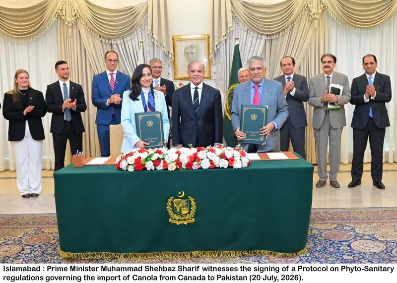Pakistan and Canada Sign Bilateral Phytosanitary Protocol for Canola Trade