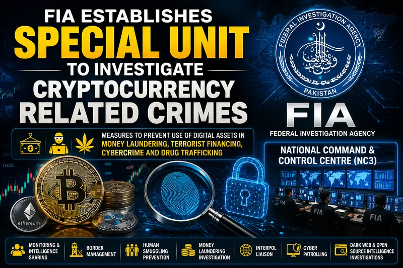 FIA Establishes Dedicated Unit To Investigate Cryptocurrency-Related Financial Crimes