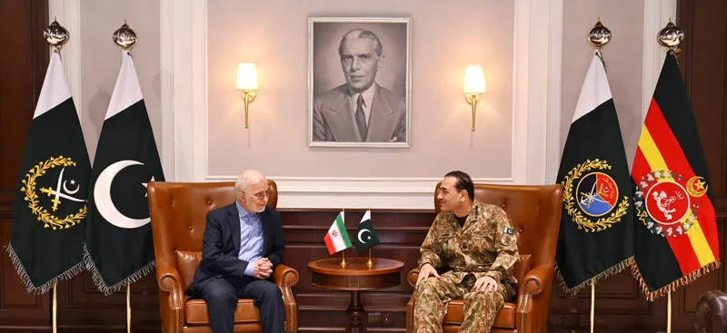 Iranian Interior Minister Eskandar Momeni Meets With COAS Asim Munir (Image 2)