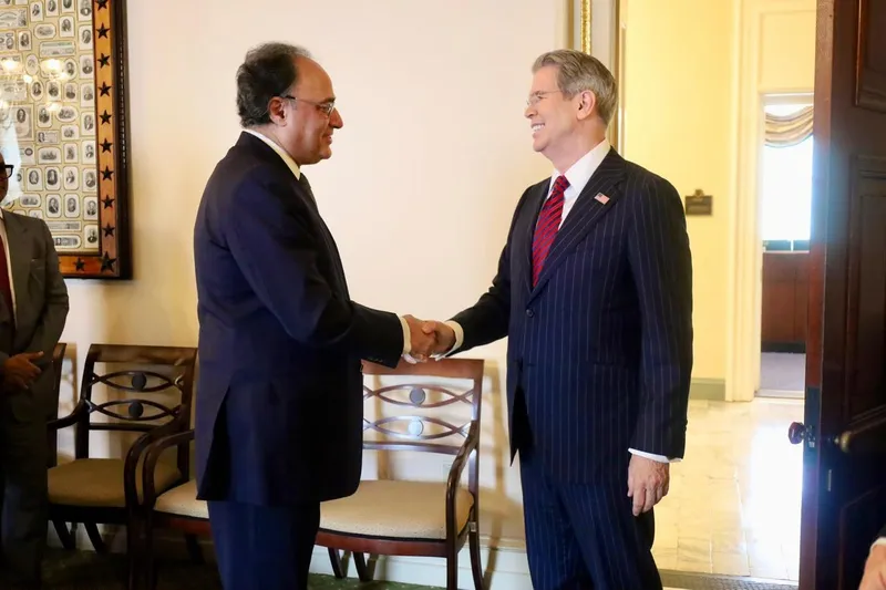 Finance Minister Muhammad Aurangzeb Discusses Economic Cooperation With US Treasury (Image 2)