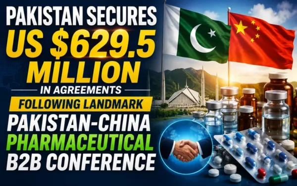 Pakistan Secures 629 Million Dollars in Landmark China Pharmaceutical Deals