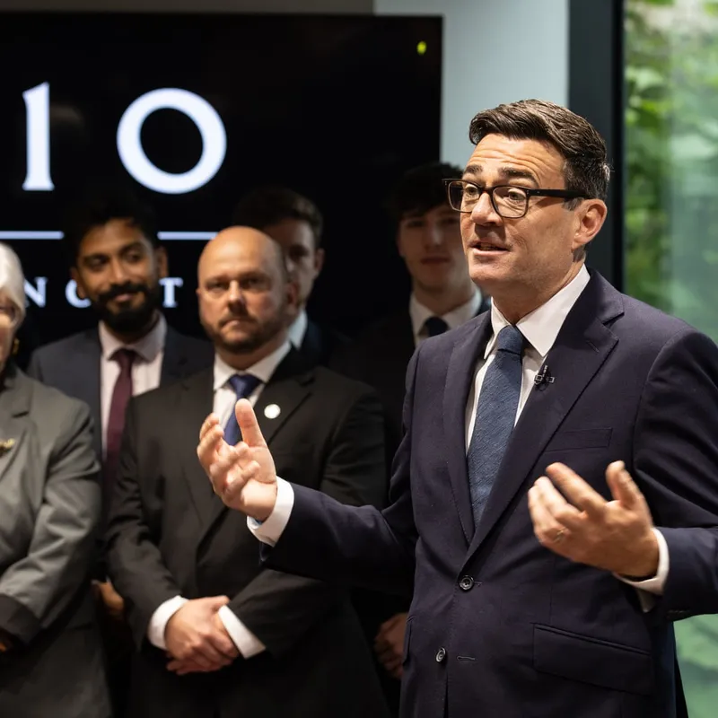 Prime Minister Andy Burnham Inaugurates No. 10 North in Manchester (Image 2)