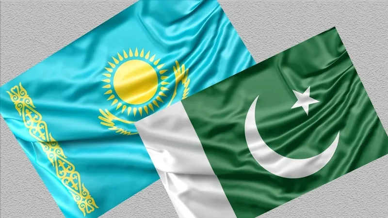 Ishaq Dar and Yermek Kosherbayev Discuss Strengthening Pakistan-Kazakhstan Regional Ties