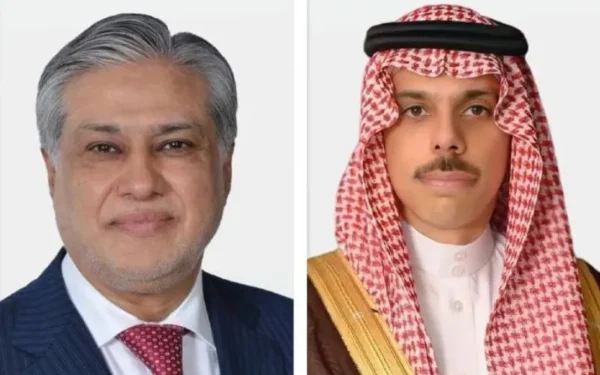 Ishaq Dar and Saudi Foreign Minister Discuss Regional Security Challenges