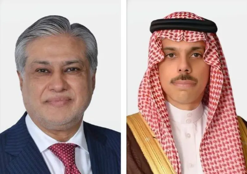 Ishaq Dar and Saudi Foreign Minister Discuss Regional Security Challenges