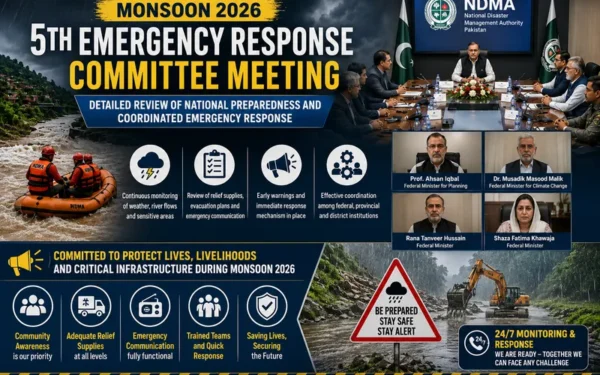Emergency Response Committee Reviews Monsoon 2026 Preparedness and Response Strategies