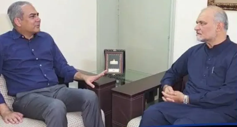 Interior Minister Mohsin Naqvi Meets Jamaat-e-Islami Chief at Mansoora