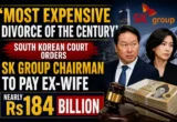 SK Group Chairman Ordered to Pay Massive Multi-Billion Divorce Settlement