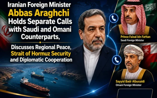 Iranian Foreign Minister Discusses Regional Stability with Saudi and Omani