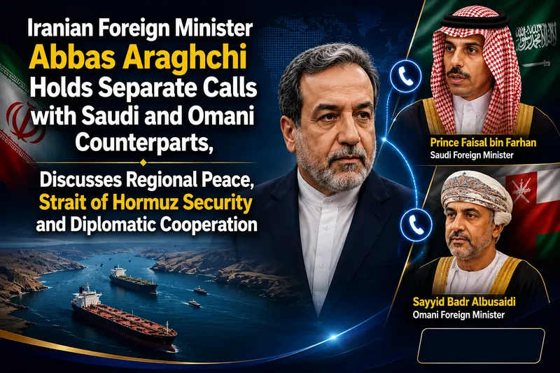 Iranian Foreign Minister Discusses Regional Stability with Saudi and Omani
