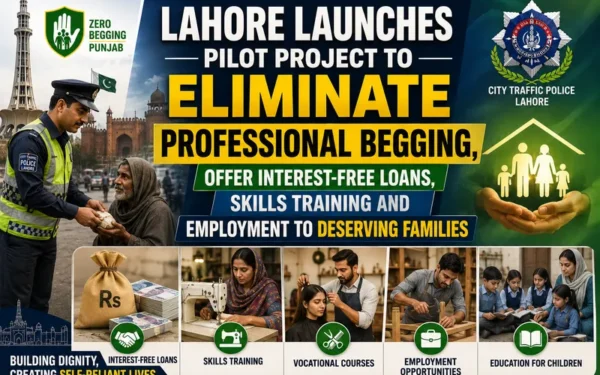 Lahore Initiates Pilot Project to Eradicate Organized Professional Begging