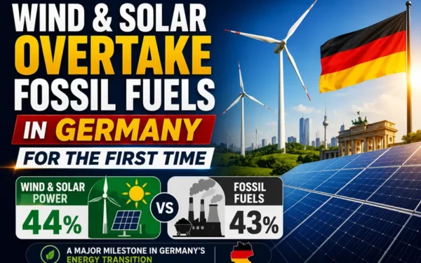 Wind and Solar Power Surpass Fossil Fuels in Germany
