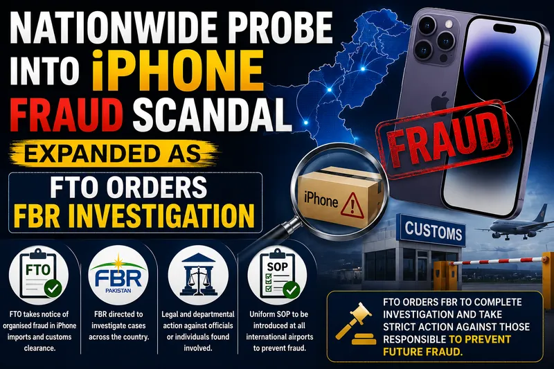 Federal Tax Ombudsman Orders Nationwide Investigation Into iPhone Customs Fraud