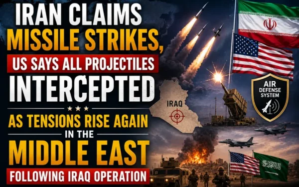 Tensions Surge in Middle East as Iran and US Exchange Strikes