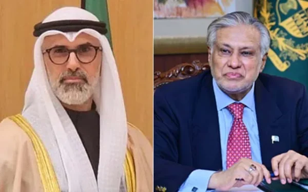 Deputy Prime Minister Ishaq Dar Meets Kuwaiti Foreign Minister in Islamabad