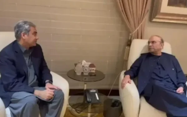 President Zardari and Interior Minister Naqvi Review National Security Situation