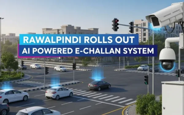 Rawalpindi Traffic Police Expands Automated E-Challan System to New Locations
