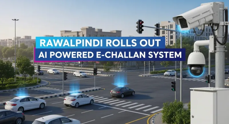 Rawalpindi Traffic Police Expands Automated E-Challan System to New Locations