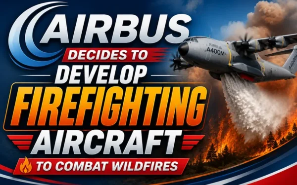 Airbus Develops New Firefighting Capabilities for A400M Military Transport Aircraft