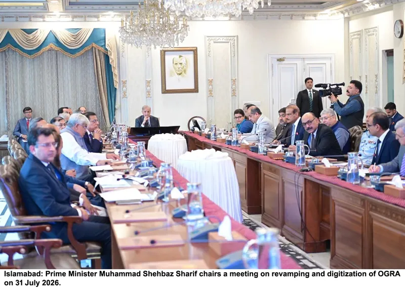 PM Orders Fast-Track OGRA Reforms, Digital Monitoring of Petroleum Supply