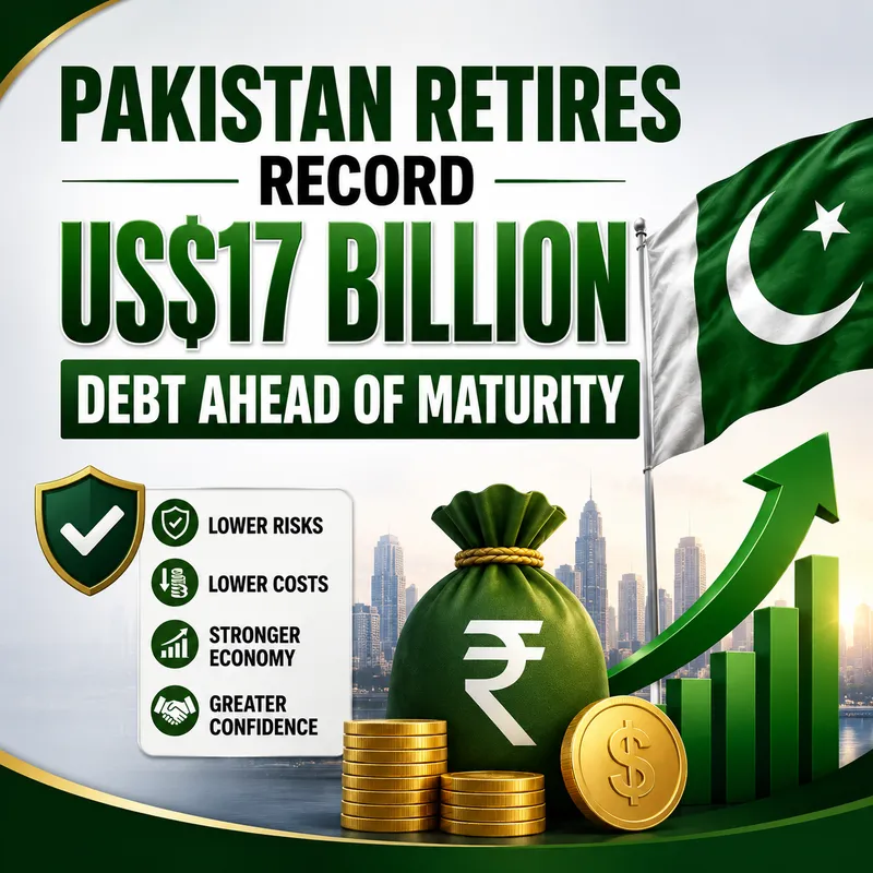 Pakistan Achieves Record Milestone Retiring $17 Billion in National Debt