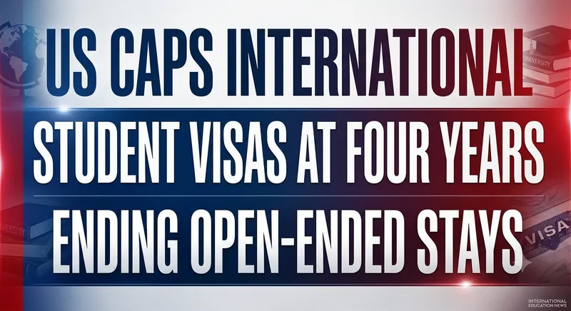 United States Imposes Four-Year Visa Limit for International Students