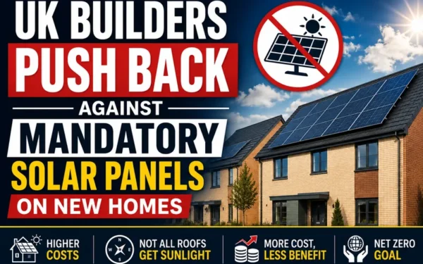 UK Construction Industry Challenges Mandatory Solar Panel Installation Policy