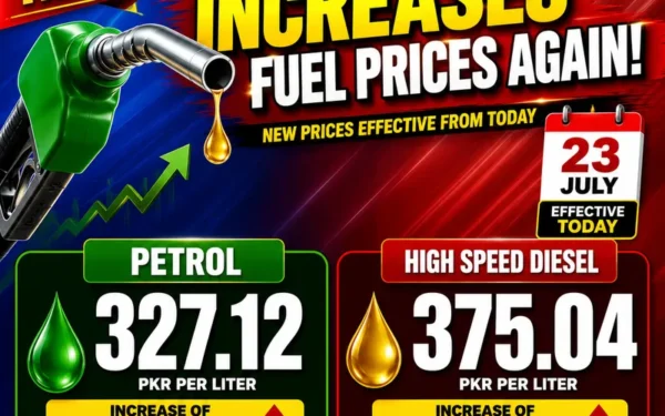 Pakistan Government Increases Petrol and High Speed Diesel Prices Again