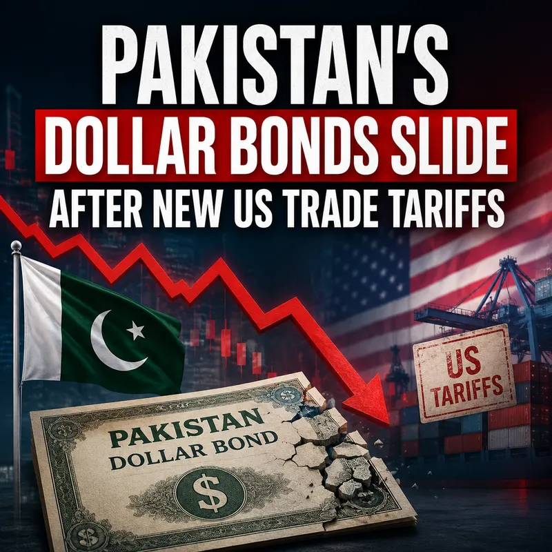 Pakistan Sovereign Dollar Bonds Decline Following New United States Tariffs