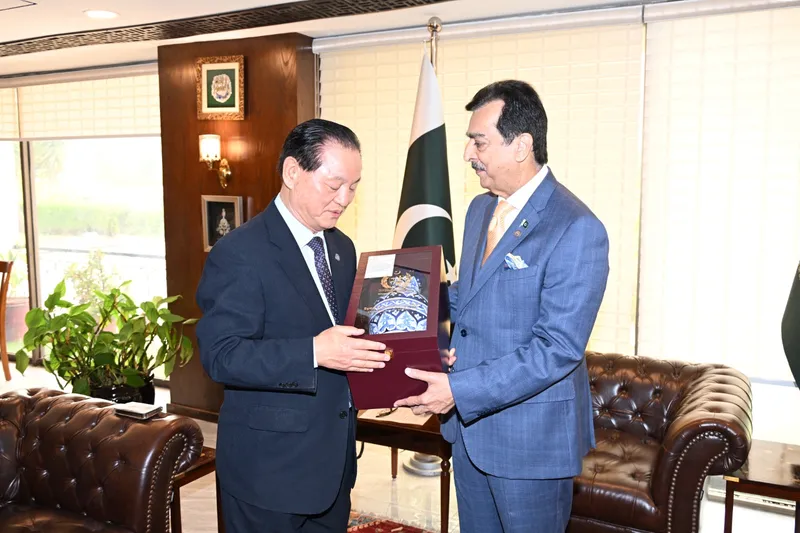 Chairman Senate Syed Yousaf Raza Gilani Seeks Tech Ties With Korea (Image 5)
