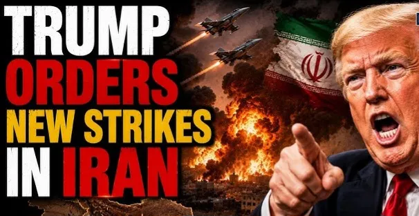Trump Orders New Strikes on Iran, Warns of "Very Hard" and Larger Military