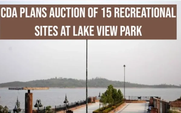 CDA Plans Auction of 15 Recreational Sites at Lake View Park