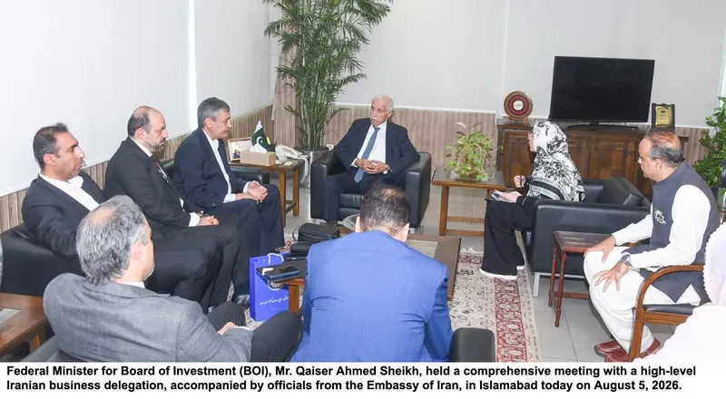 Pakistan, Iran Explore New Avenues for Trade and Investment Cooperation