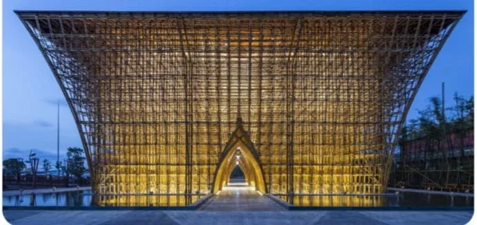 Vietnam's Bamboo Welcome Center Showcases Sustainable Architecture Without Air Conditioning (Image 2)