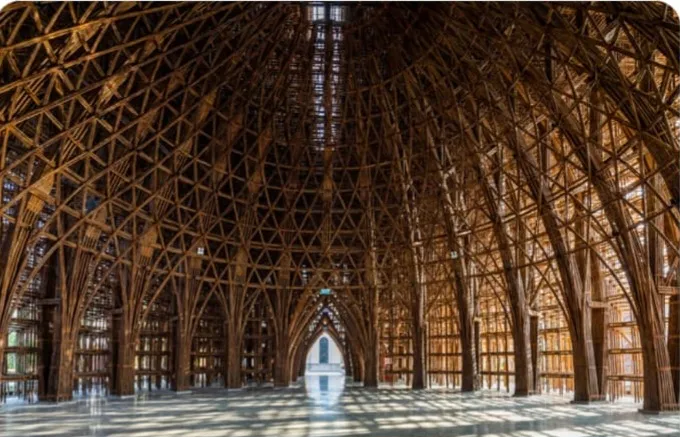 Vietnam's Bamboo Welcome Center Showcases Sustainable Architecture Without Air Conditioning (Image 1)