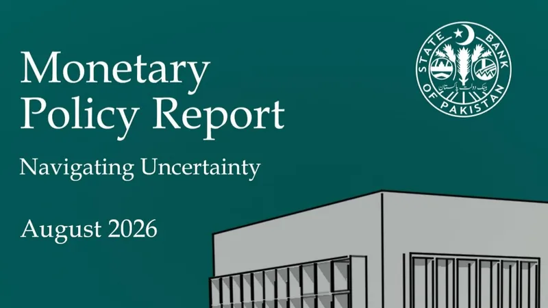 State Bank of Pakistan Releases Monetary Policy Report August 2026