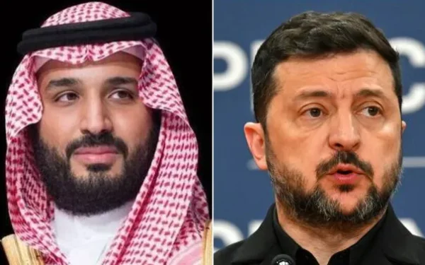 Zelensky congratulates Saudi crown prince on Makkah defense agreement (Image 1)